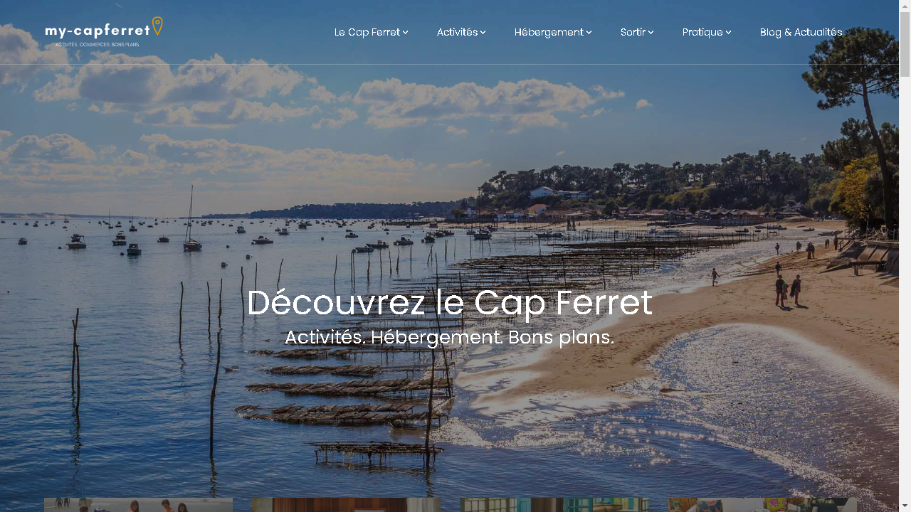 Capture d'écran de https://www.my-capferret.com/